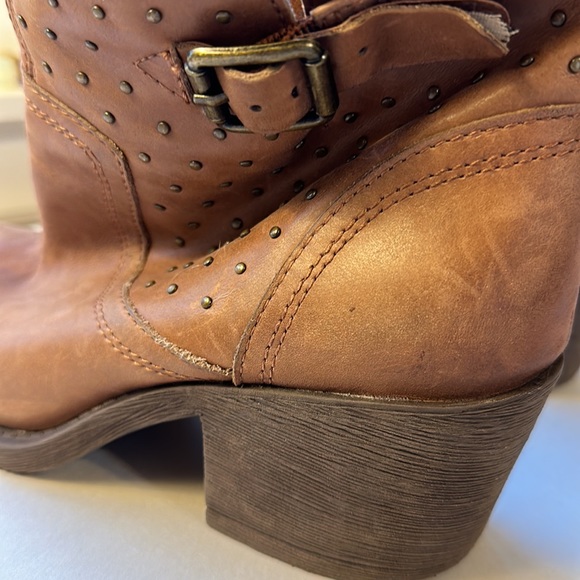 Lucky Brand Studded Ankle Boots - Picture 6 of 7